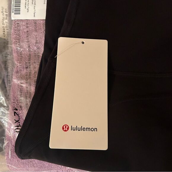 Lululemon Groove Super High Rise NULU Flare Pant Black 10 Short NEW - Picture 3 of 7